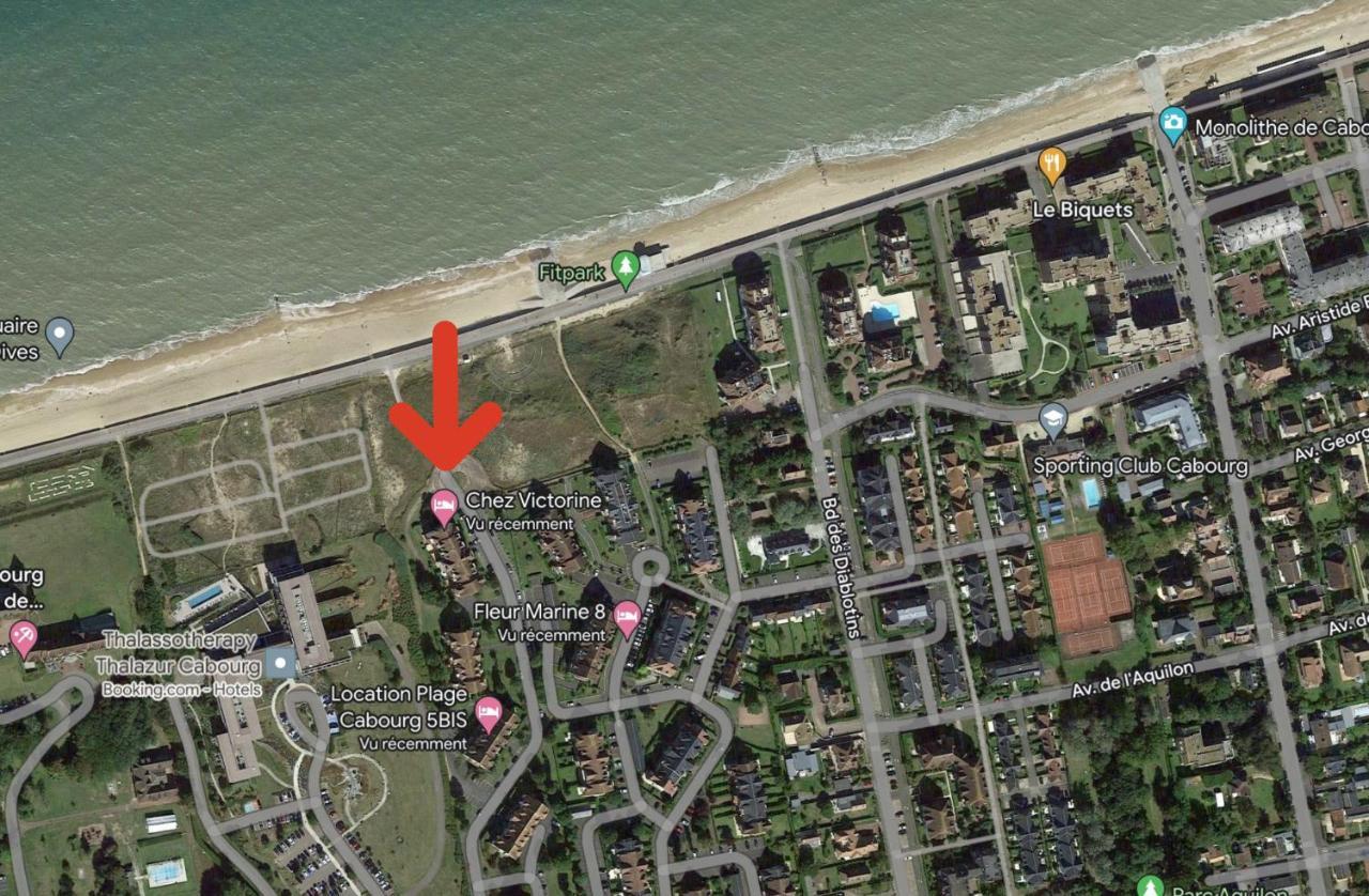 Joli Studio Pres Du Front De Mer Cabourg Ngoại thất bức ảnh